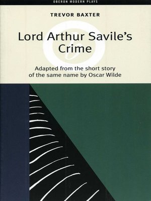 cover image of Lord Arthur Savile's Crime